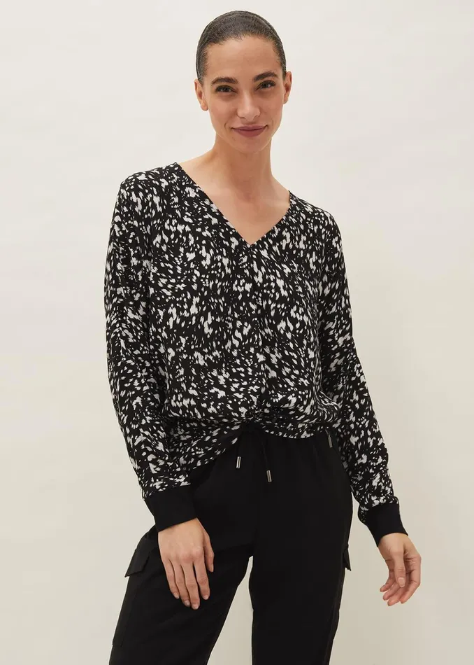 Women Phase Eight Shirts and Blouses Oakleigh Twist Front Blouse