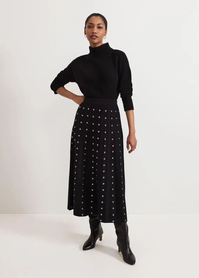 Women Phase Eight Skirts Emilia Eyelet Skirt