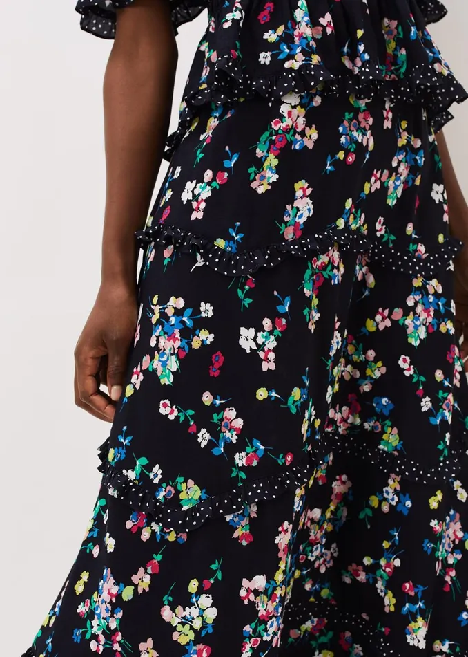 Women Phase Eight Skirts Hudson Floral Tiered CoOrd Skirt