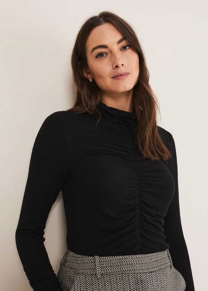 Women Phase Eight Tops and TShirts Anabelle Ruched Top