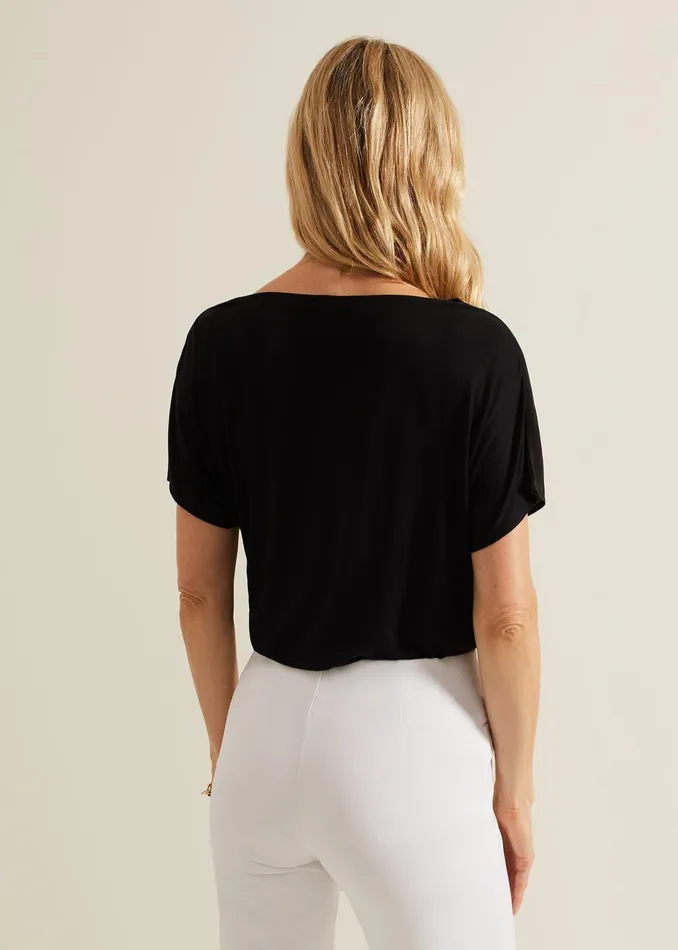 Women Phase Eight Tops and TShirts Lyra Woven Front Print Top