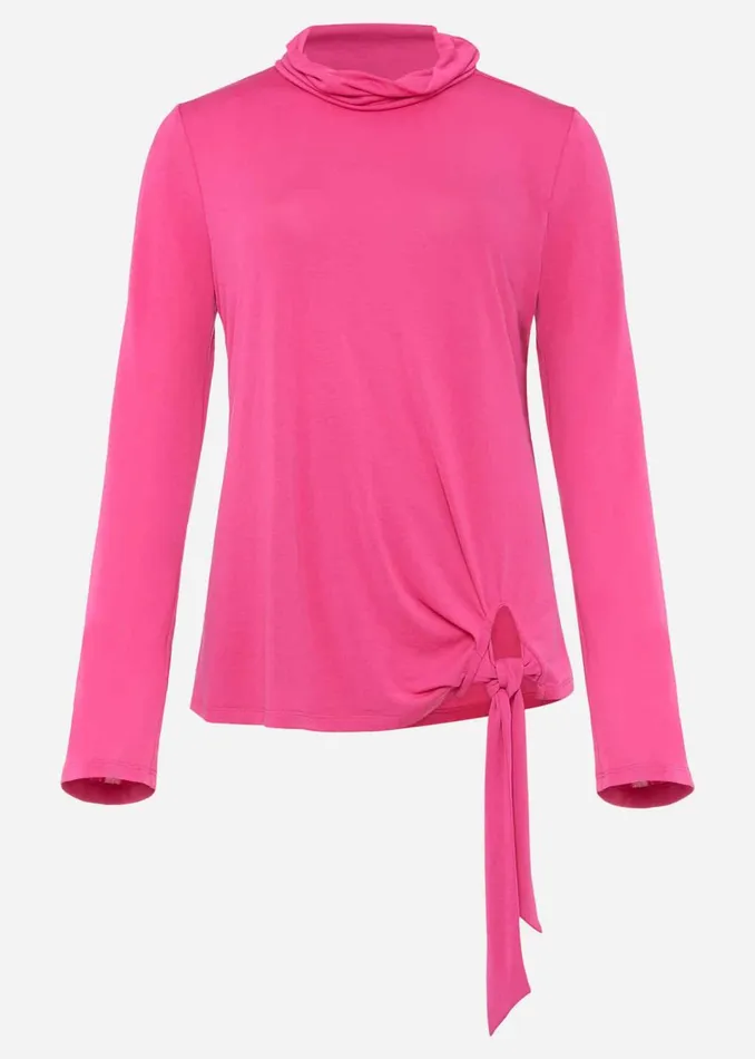 Women Phase Eight Tops and TShirts Maisie Cupro Tie Hem Top