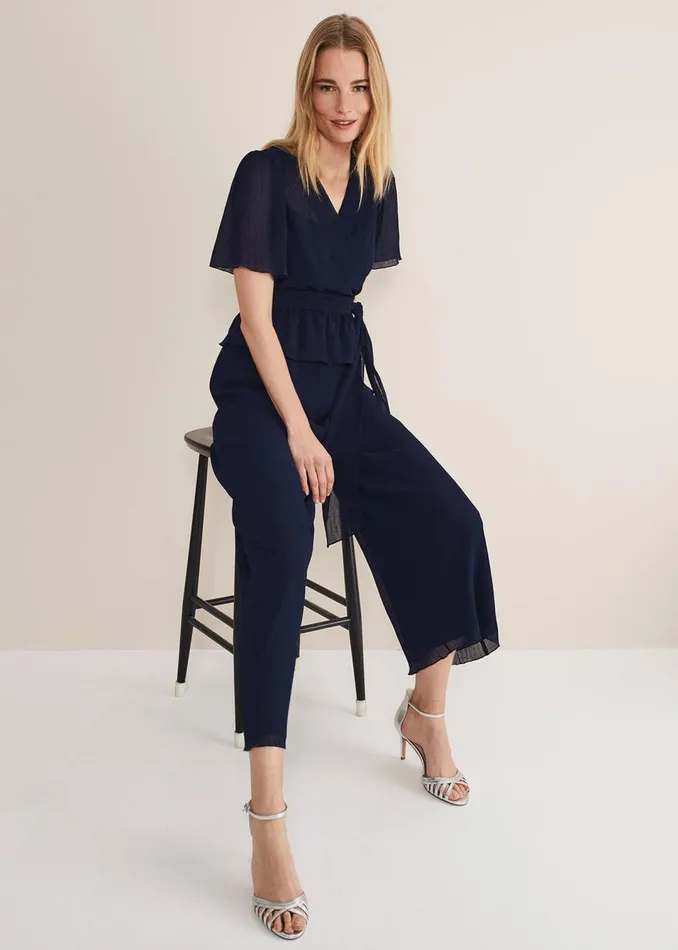 Women Phase Eight Trousers Aster Plisse Trousers CoOrd