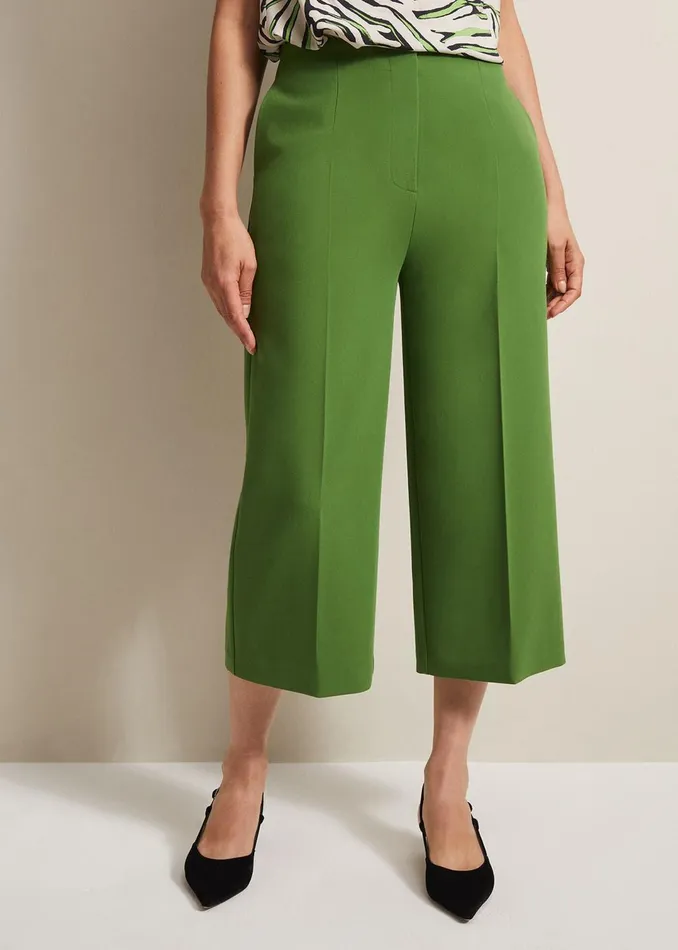 Women Phase Eight Trousers Aubrielle Wide Leg Culottes