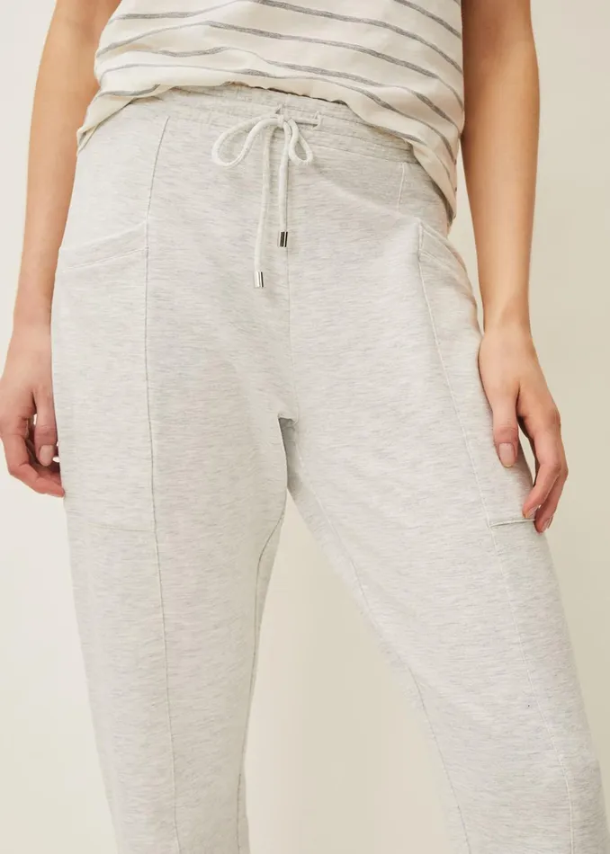 Women Phase Eight Trousers Carter Tapered Jersey Joggers