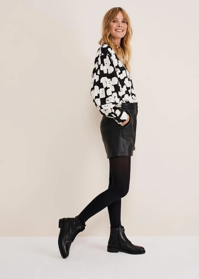 Women Phase Eight Trousers Hadley Pleather Shorts