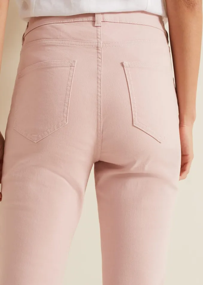 Women Phase Eight Trousers Lindsey Cropped Straight Leg Jeans