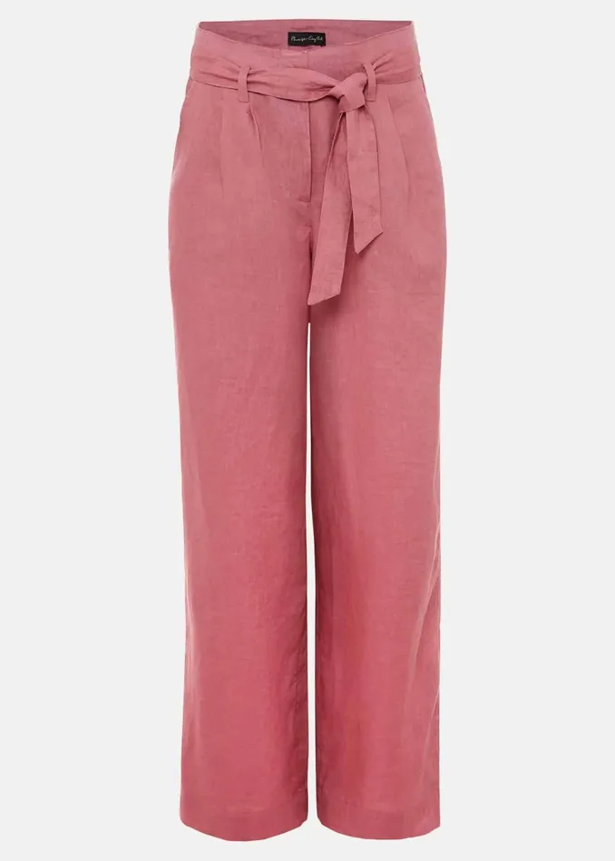 Women Phase Eight Trousers Raven Linen Trouser