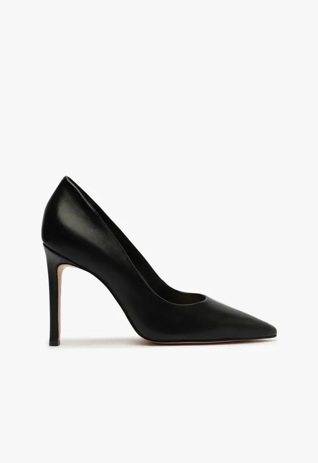 Women Pumps Schutz Shoes Lou Leather Pump Black