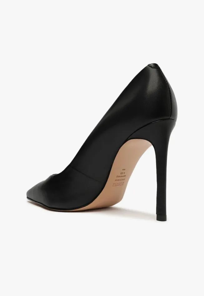 Women Pumps Schutz Shoes Lou Leather Pump Black