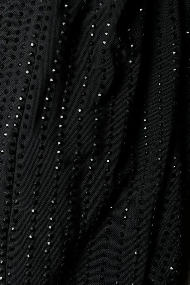 Women Rafaela Diamante Maxi Dress 8211 Black Black Meshki Maxi Dresses