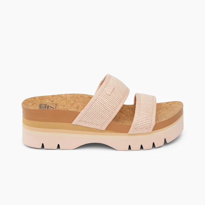 Women Reef Sandals Cushion Vista Higher Cameo Rose