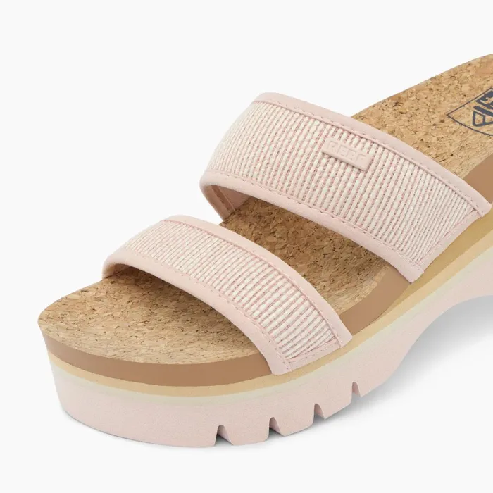 Women Reef Sandals Cushion Vista Higher Cameo Rose Women Reef Sandals Cushion Vista Higher Cameo Rose