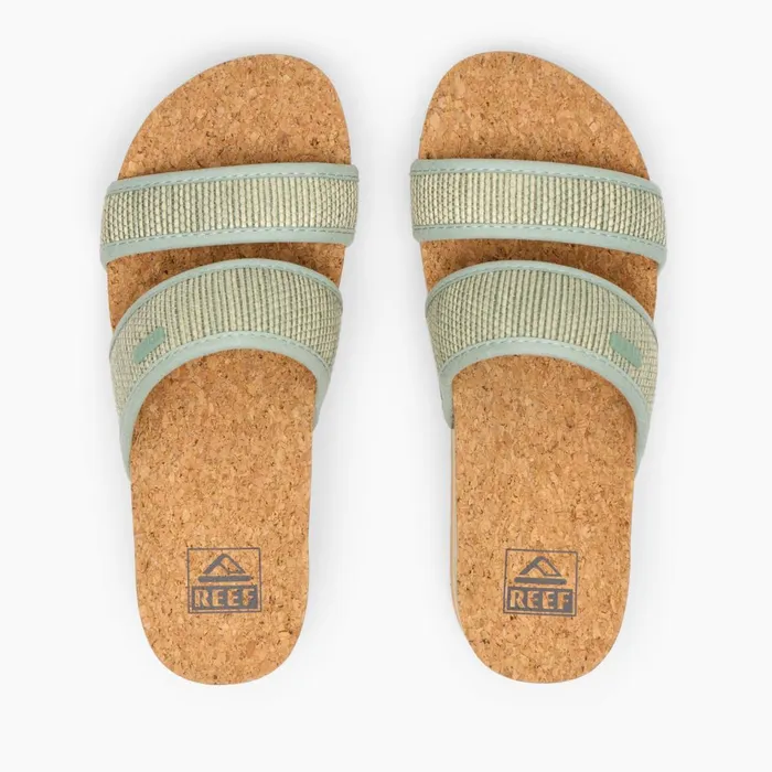 Women Reef Sandals Cushion Vista Higher Frosty Tatami Women Reef Sandals Cushion Vista Higher Frosty Tatami