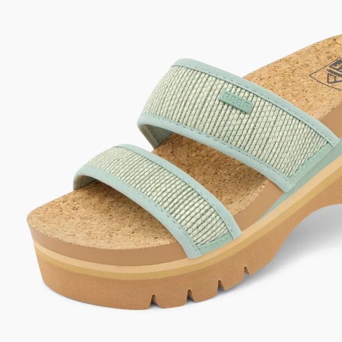 Women Reef Sandals Cushion Vista Higher Frosty Tatami Women Reef Sandals Cushion Vista Higher Frosty Tatami