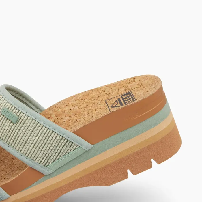 Women Reef Sandals Cushion Vista Higher Frosty Tatami Women Reef Sandals Cushion Vista Higher Frosty Tatami