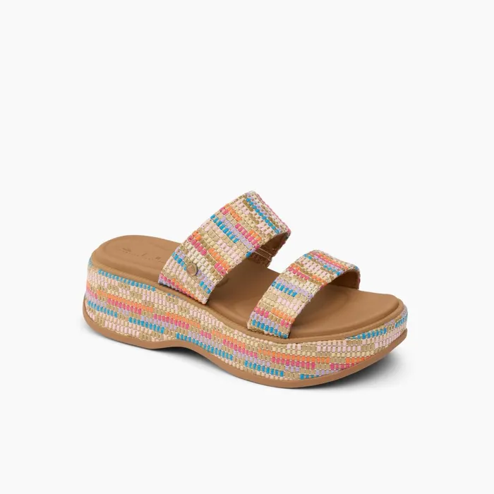 Women Reef Sandals Lofty Lux Hi Beachy Woven
