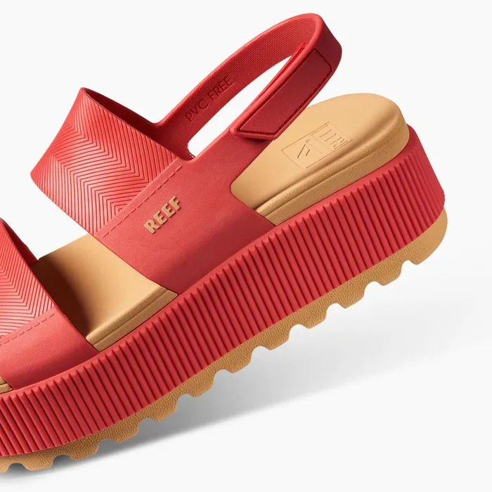 Women Reef Sandals Water Vista Higher Red Hot Women Reef Sandals Water Vista Higher Red Hot