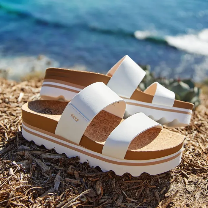 Women Reef Slides Cushion Vista Hi Cloud Women Reef Slides Cushion Vista Hi Cloud