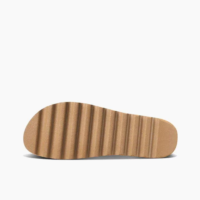 Women Reef Slides Cushion Vista Hi Natural Braid
