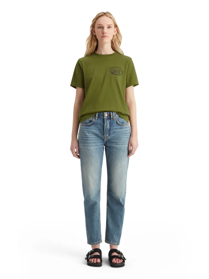 Women Regular Fit Tshirt With Small Chest Artwork Evening Black Scotch and Soda Tops and TShirts Women Regular Fit Tshirt With Small Chest Artwork Evening Black Scotch and Soda Tops and TShirts