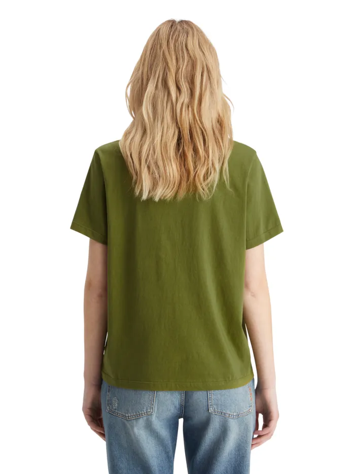 Women Regular Fit Tshirt With Small Chest Artwork Evening Black Scotch and Soda Tops and TShirts Women Regular Fit Tshirt With Small Chest Artwork Evening Black Scotch and Soda Tops and TShirts