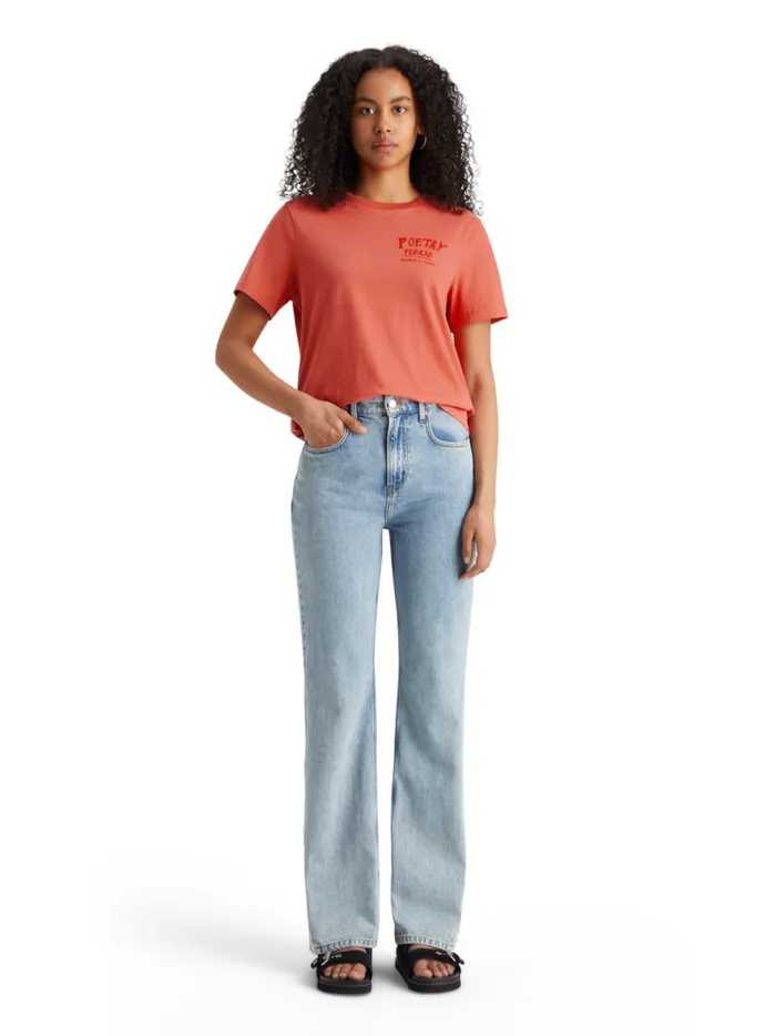 Women Regular Fit Tshirt With Small Chest Artwork Evening Black Scotch and Soda Tops and TShirts Women Regular Fit Tshirt With Small Chest Artwork Evening Black Scotch and Soda Tops and TShirts