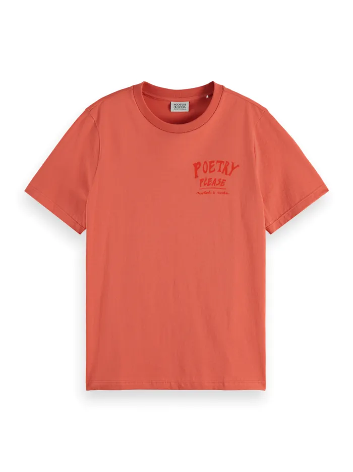 Women Regular Fit Tshirt With Small Chest Artwork Evening Black Scotch and Soda Tops and TShirts Women Regular Fit Tshirt With Small Chest Artwork Evening Black Scotch and Soda Tops and TShirts