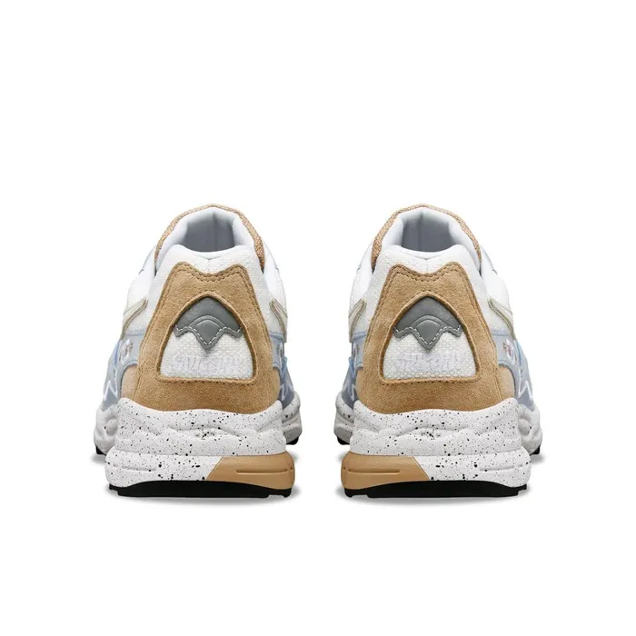 Women Saucony Lifestyle 3d Grid Hurricane Premium Light Bluecream