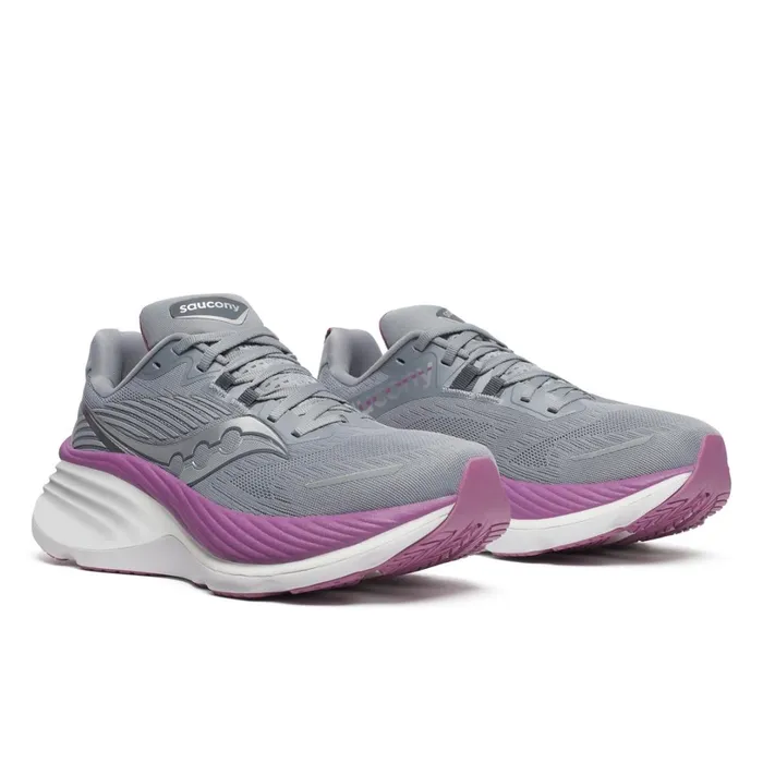 Women Saucony Walking Hurricane 24 Wide Flintviola