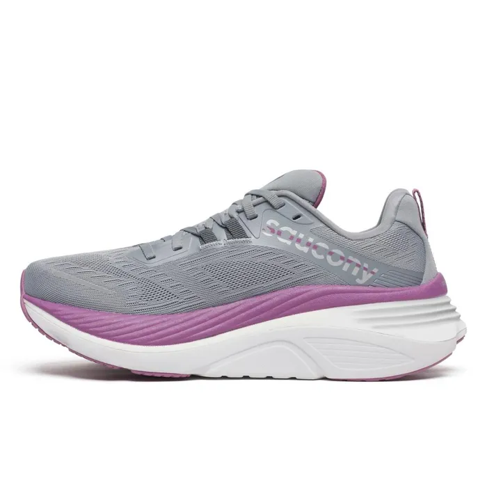 Women Saucony Walking Hurricane 24 Wide Flintviola