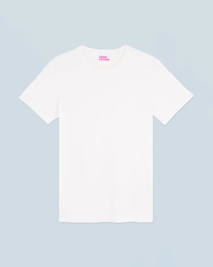 Women Shirts TShirts and Tops From Future Supima Crewneck TShirt White