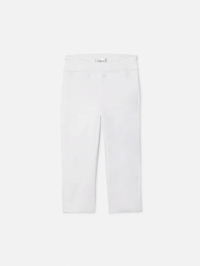 Women Skirts and Shorts FRAME Jetset Capri 8212 White