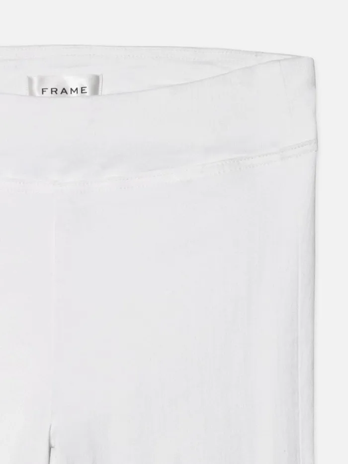 Women Skirts and Shorts FRAME Jetset Capri 8212 White Women Skirts and Shorts FRAME Jetset Capri 8212 White
