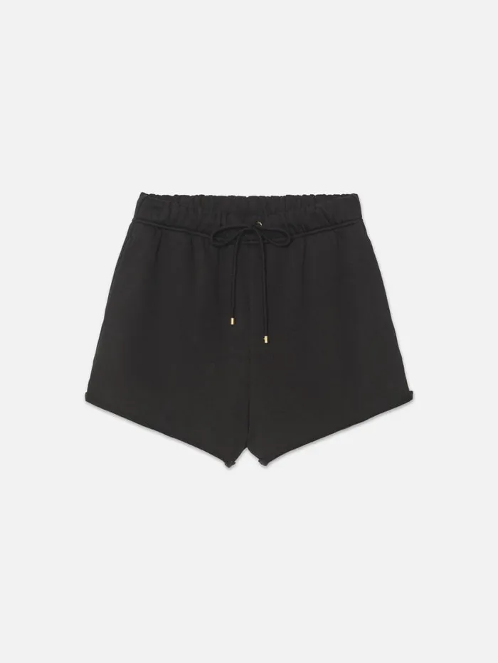 Women Skirts and Shorts FRAME Lunar New Year Varsity Short 8212 Black