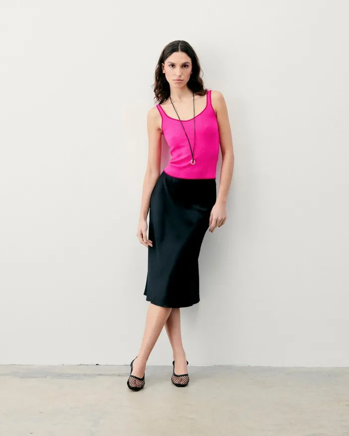 Women Skirts From Future Gina Midi Skirt Black