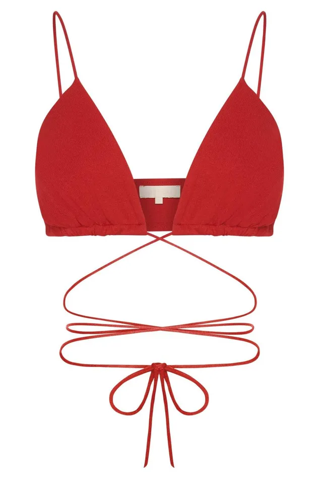Women Suzie Triangle Bralette 8211 Chilli Pepper Chillipepper Meshki Crop Tops Women Suzie Triangle Bralette 8211 Chilli Pepper Chillipepper Meshki Crop Tops