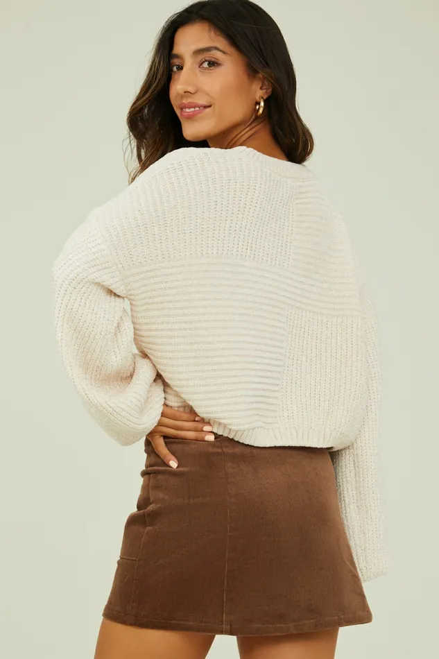 Women Sweaters Altar8217d State Blaise Cropped Sweater