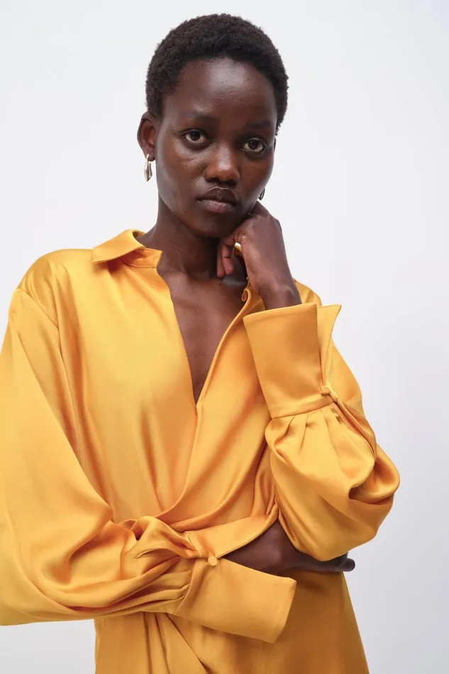 Women Talit Dress Goldenrod Jonathan Simkhai Dresses and Jumpsuits