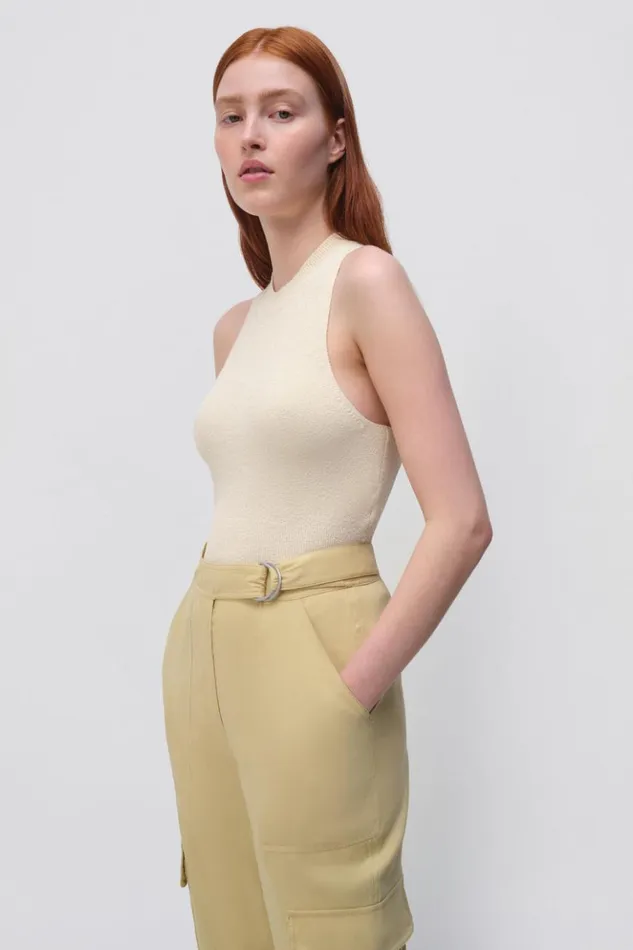Women Tatyana Top Natural White Jonathan Simkhai Tops and Bodysuits