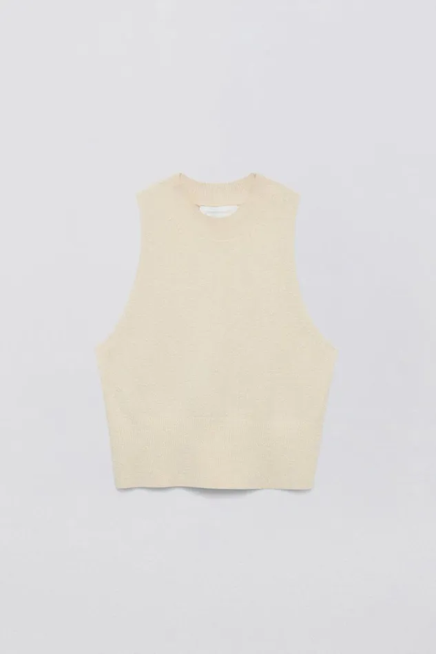Women Tatyana Top Natural White Jonathan Simkhai Tops and Bodysuits