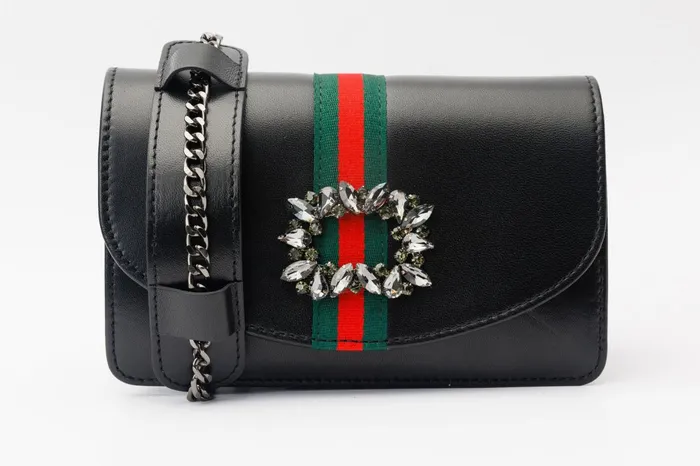 Women The Afega Black Leather Handbag Vinci Leather Heels