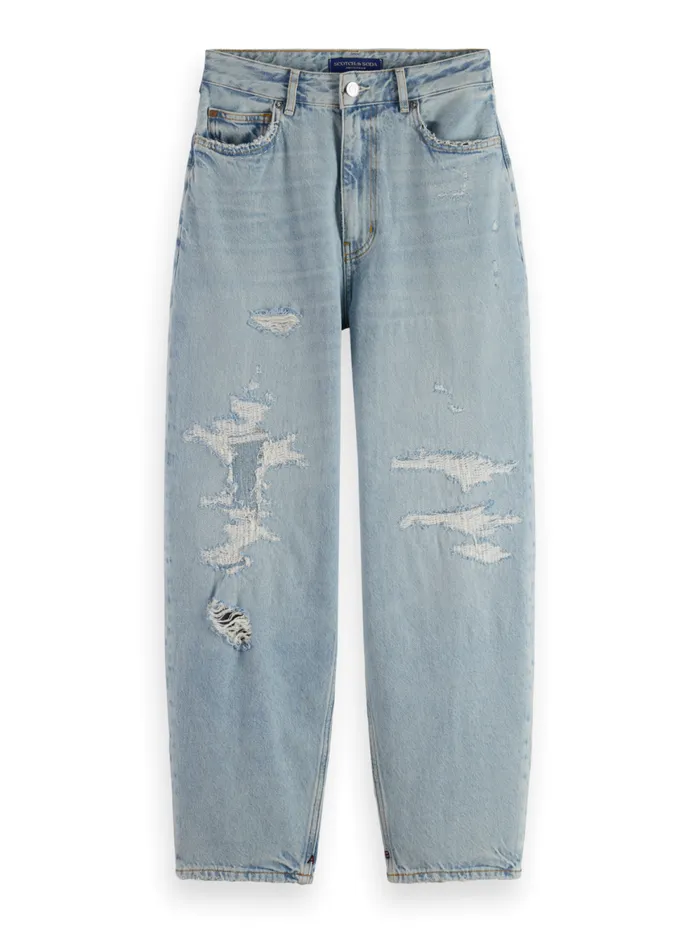 Women The Tide Balloon Fit Jeans 8211 Story Repair Story Repair Scotch and Soda Jeans