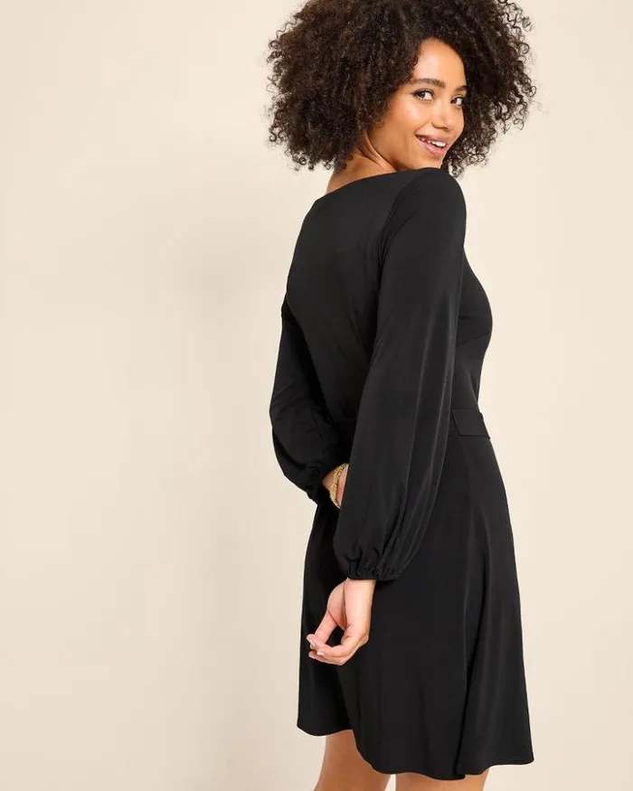 Women Tommy Bahama Dresses Carmela LongSleeve Dress Black
