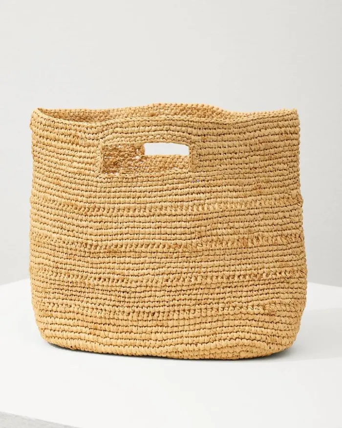 Women Tommy Bahama Handbags and Clutches Naomi Raffia Mini Bag Natural