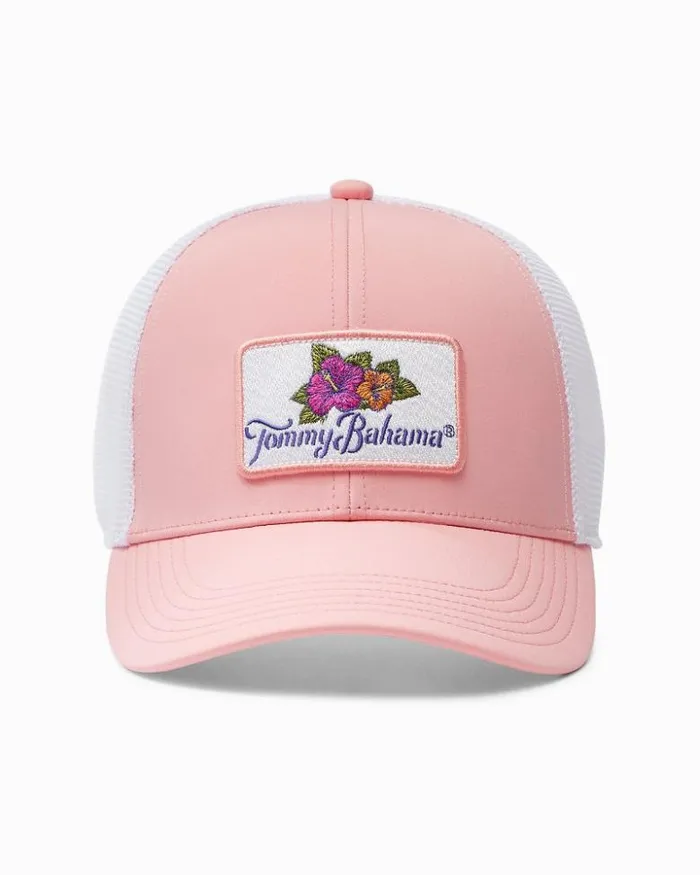 Women Tommy Bahama Hats and Caps The Belize Hibiscus Cap Pink Women Tommy Bahama Hats and Caps The Belize Hibiscus Cap Pink