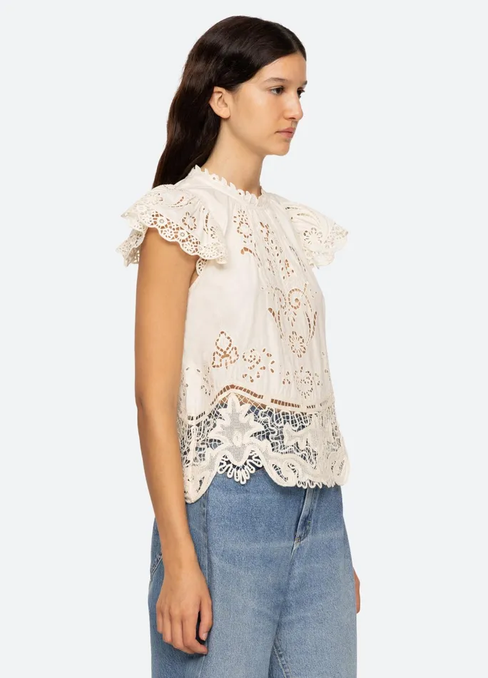 Women Tops Sea New York Gianna Top Bone