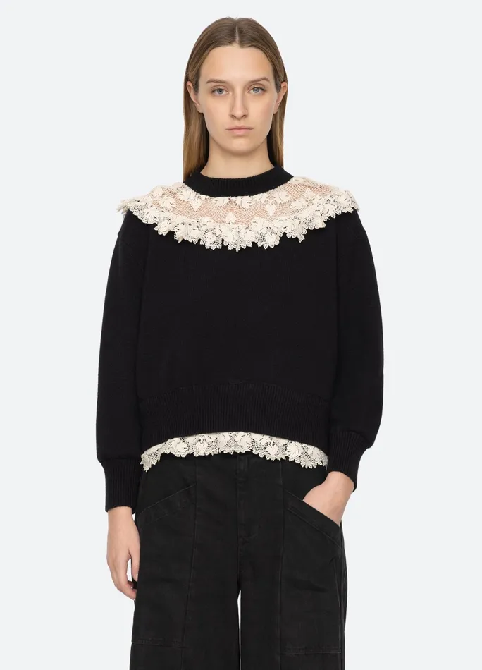 Women Tops Sea New York Kristeen Sweater Navy