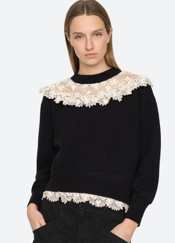 Women Tops Sea New York Kristeen Sweater Navy