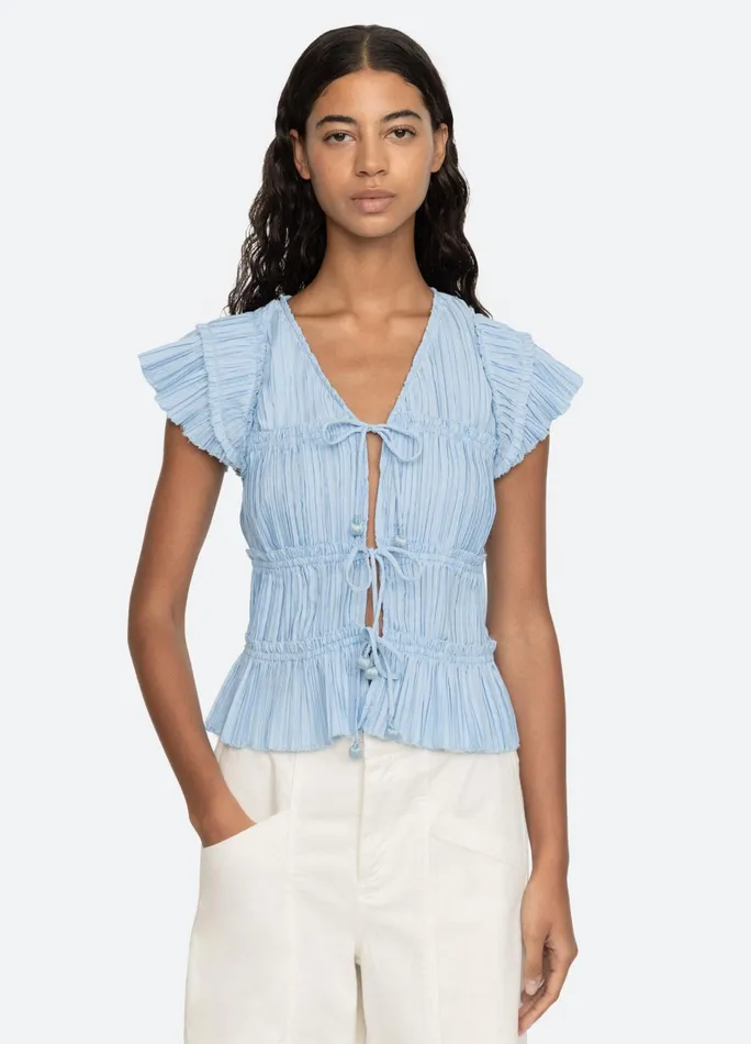 Women Tops Sea New York Parcie Top Black